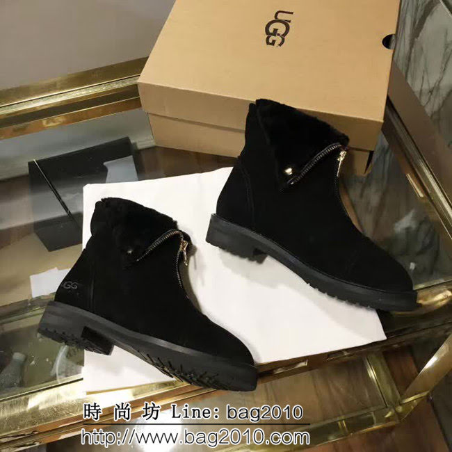 UGG 2018新款 獨家爆款 拉鏈翻毛 時尚保暖 雪地靴 QZS2620